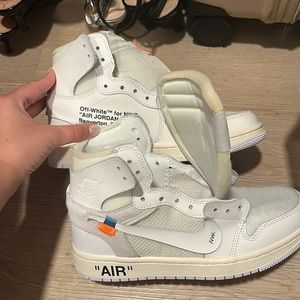 Off white sneakers